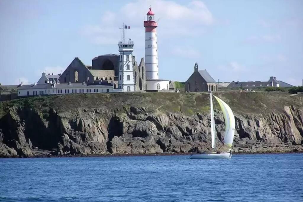 Pied à terre pour des vacances au bord de la mer Le Conquet Esterno foto